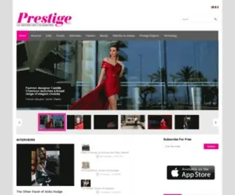 Prestigemag.co(Prestige Magazine) Screenshot