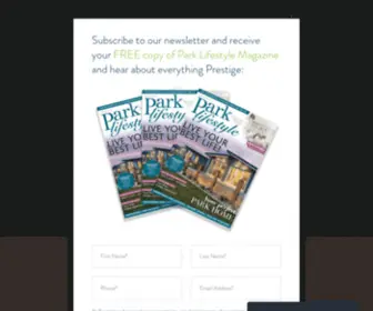 Prestigeparkandleisurehomes.com(Park Homes) Screenshot