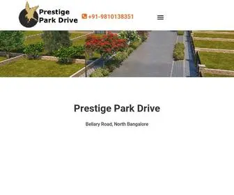 Prestigeparkdriveplots.org.in(Prestige Park Drive Plots) Screenshot
