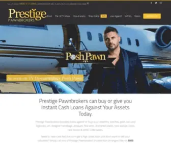 Prestigepawnbrokers.co.uk(Prestige Pawnbrokers loan against) Screenshot