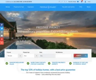 Prestigephuket.com(Extraordinary properties) Screenshot