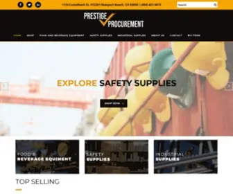 Prestigeprocurement.com(Prestigeprocurement) Screenshot