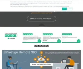 Prestigerecruitmentgroup.com(Prestige Recruitment Group) Screenshot
