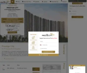 Prestiges-City.in(Booking Open Prestige City At Off Sarjapur Road) Screenshot
