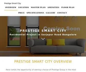 Prestigesmartcity.in(Prestige Smart City) Screenshot