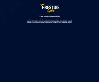 Prestigespin.com Screenshot