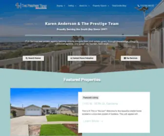 Prestigeteamhomes.com(Karen Anderson & The Prestige Team) Screenshot