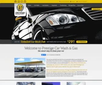 Prestigewash.com(Prestige Car Wash) Screenshot