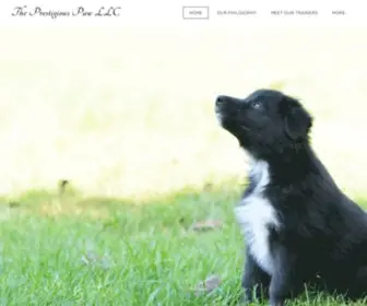 Prestigiouspaw.com(The Prestigious Paw LLC) Screenshot