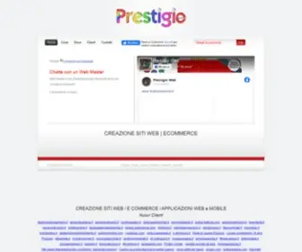 Prestigioweb.it(Prestigio Web Agency) Screenshot