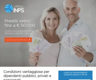 Prestitoconvenzioneinps.com(Preventivo gratuito) Screenshot