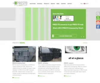 Presto.eu(Presscontainer) Screenshot