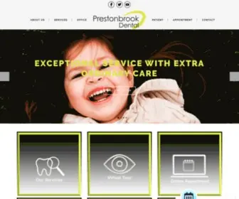 Prestonbrookdental.com(Prestonbrook Dental) Screenshot