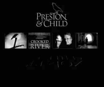 Prestonchild.com(The Official Website of Douglas Preston and Lincoln Child) Screenshot