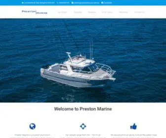 Prestonmarine.com.au(Preston Marine) Screenshot