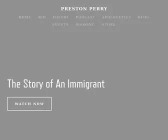 Prestonperry.net(Preston Perry) Screenshot