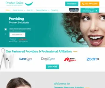 Prestonsmiles.com.au(Best Dentist Preston) Screenshot