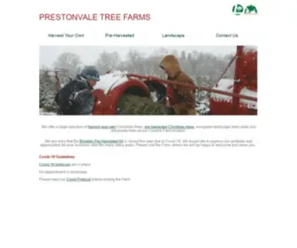 Prestonvaletreefarms.com(Prestonvale Tree Farms) Screenshot