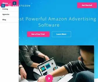 Prestozon.com(Amazon Ads Made Easy) Screenshot