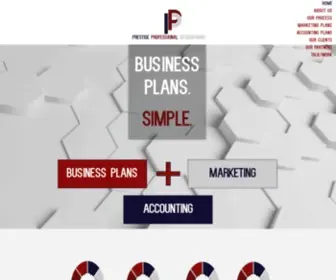 Prestpro.com(Business Plans) Screenshot