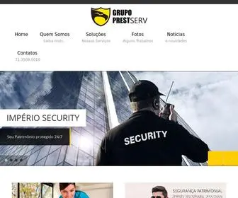 PrestservBa.com.br(Grupo Prestserv) Screenshot