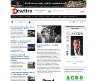 Presztizs.com(Equally good for everyone) Screenshot