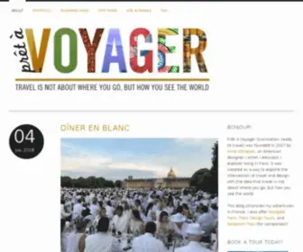 Pret-A-Voyager.com(Prêt) Screenshot