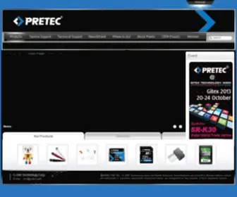 Pretec.com(Pretec) Screenshot