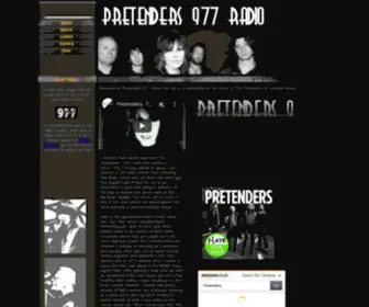 Pretenders.org.uk(Pretenders 977 Radio) Screenshot