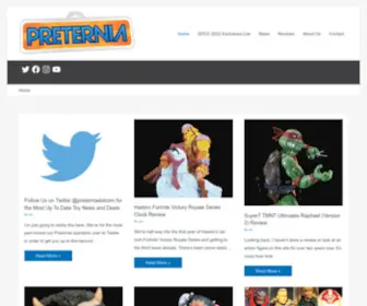 Preternia.com(We Also Have the License for Sgt Slaughter) Screenshot