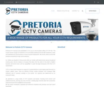 PretoriacctvCameras.co.za(Pretoria CCTV Cameras) Screenshot