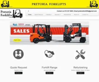 Pretoriaforklifts.co.za(Pretoria Forklifts) Screenshot