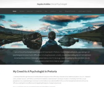 Pretoriapsychologist.com(Psychologist in Pretoria) Screenshot