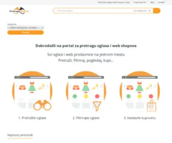 Pretragaoglasa.com(Pretraga oglasa) Screenshot
