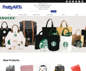 Pretty-ARTS.com(Pretty arts products co) Screenshot