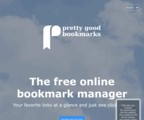 Pretty-Good-Bookmarks.com(Pretty Good Bookmarks) Screenshot