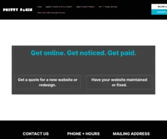 Pretty-Pages.com(Website Design & Strategies) Screenshot