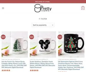 Prettycups.com(Prettycups) Screenshot