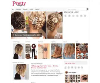 Prettydesigns.com(Pretty Designs) Screenshot