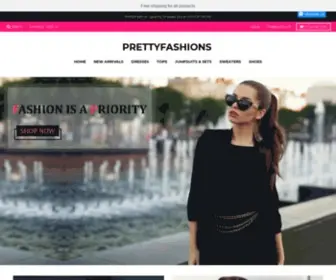 Prettyfashionboutique.com(Fashion Clothing) Screenshot