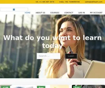 Prettygoodcourses.com(Abhisam Learning Portal) Screenshot