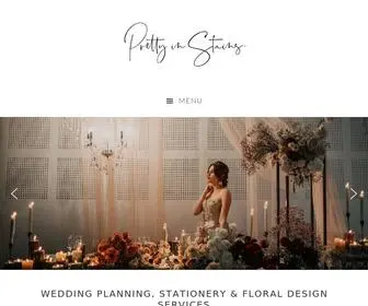 Prettyinstains.co.za(Wedding Planning) Screenshot