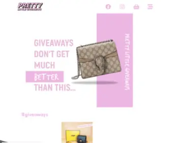 Prettylittlegiveaways.co.uk(Pretty Little Giveaways) Screenshot