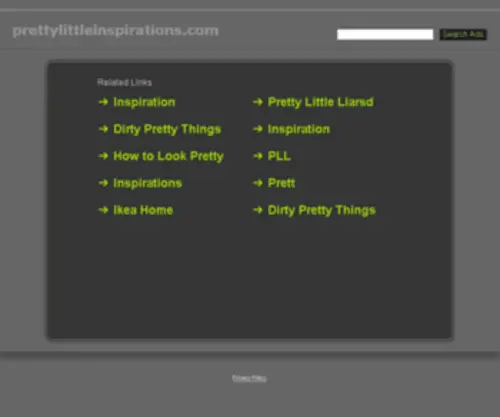 Prettylittleinspirations.com(Prettylittleinspirations) Screenshot