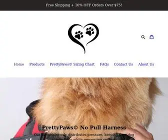 Prettypawsusa.com(PrettyPaws Pet Supplies) Screenshot