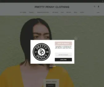 Prettypennyclothing.com(Vintage clothing) Screenshot