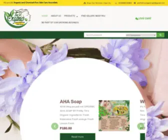 Prettytinsorganics.com(Pretty Tin's Organic Beauty Products Trading) Screenshot