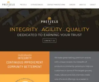 Pretzels-INC.com(Pretzels, Inc) Screenshot