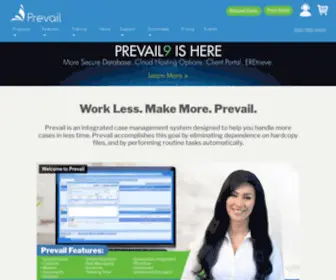 Prevail.net(Prevail Case Management) Screenshot