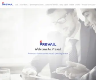 Prevailconsulting.com(Prevail Consulting) Screenshot